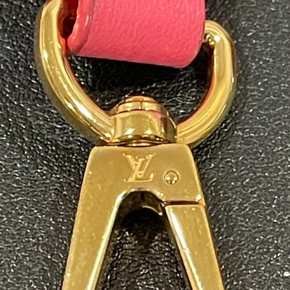 Louis Vuitton Papillon BB Pink Calfskin Hand/Shoulder Bag (JB1423)